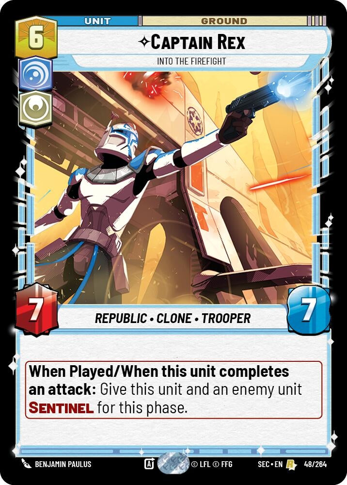 Captain Rex - Into the Firefight (48/264) (SEC)