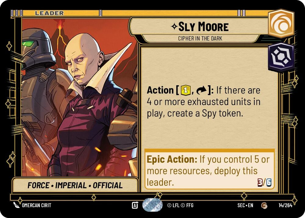 Sly Moore - Cipher in the Dark (14/264) (SEC)