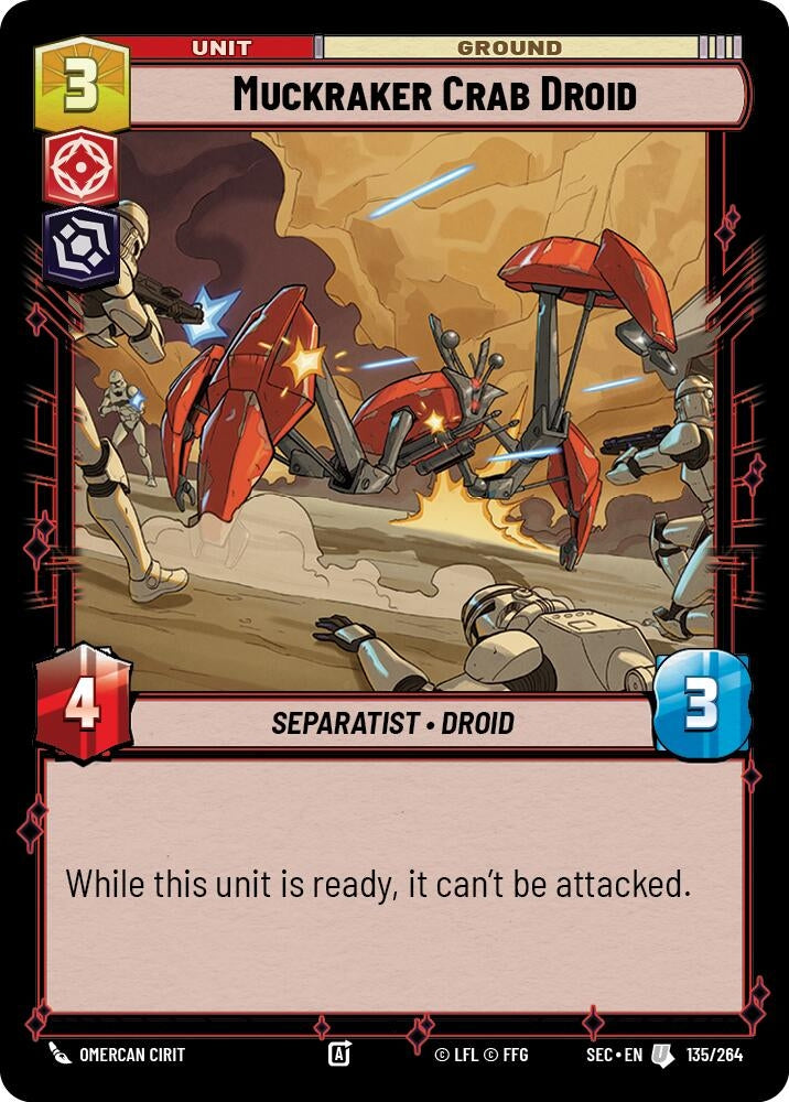 Muckraker Crab Droid (135/264) (SEC)