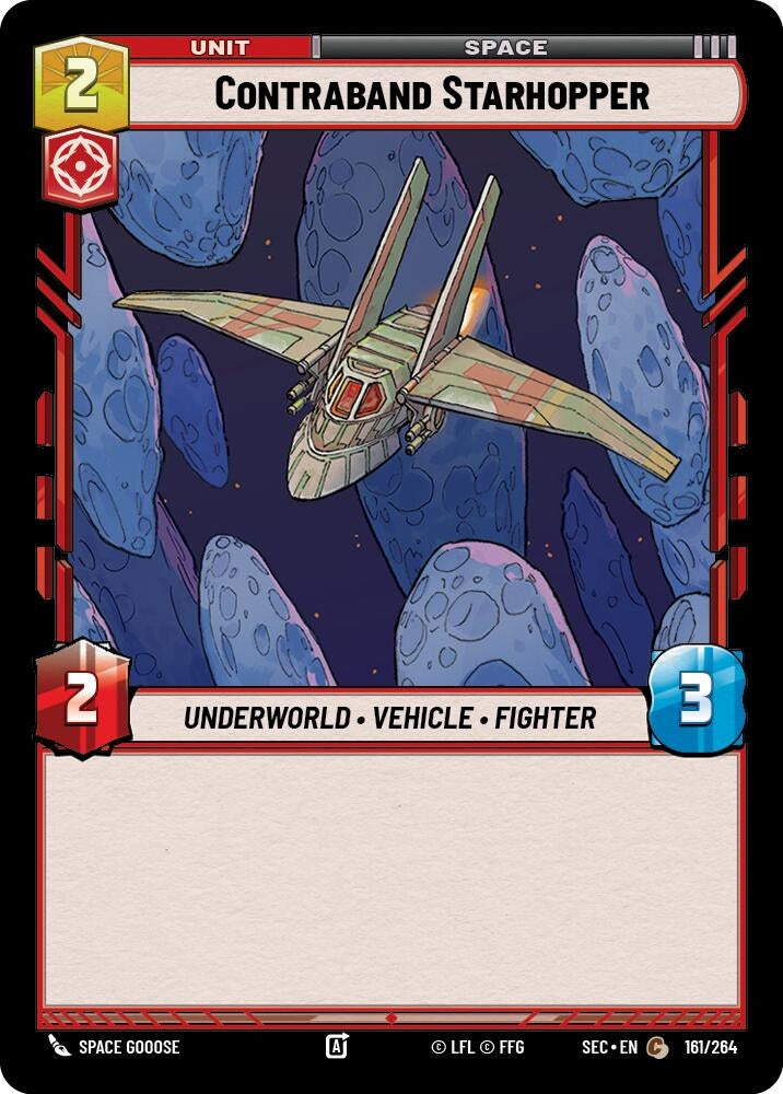 Image for Contraband Starhopper (161/264) (SEC) - Star Wars: Unlimited