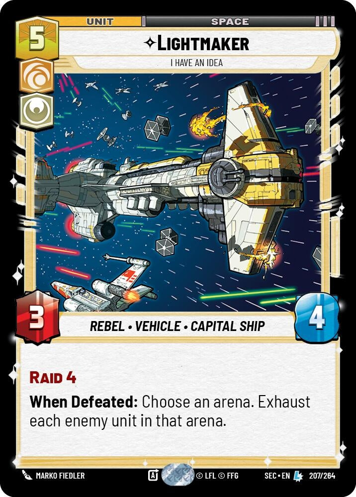 Image for Lightmaker - I Have An Idea (207/264) (SEC) - Star Wars: Unlimited