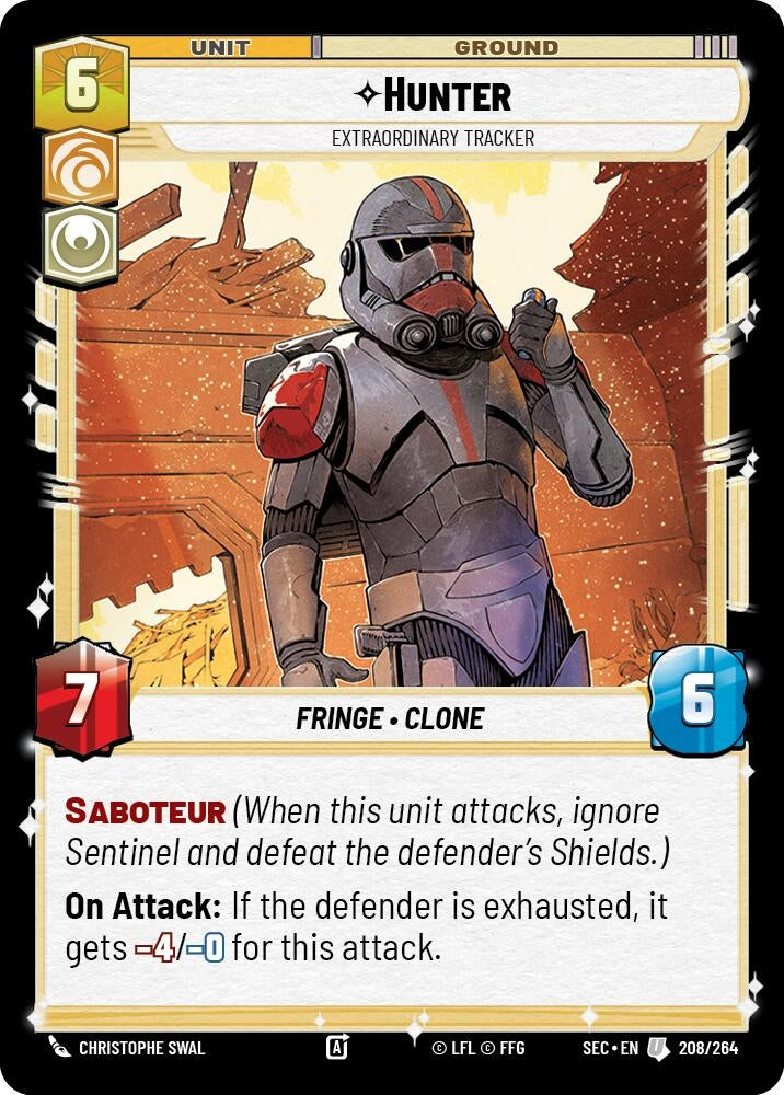 Hunter - Extraordinary Tracker (208/264) (SEC)