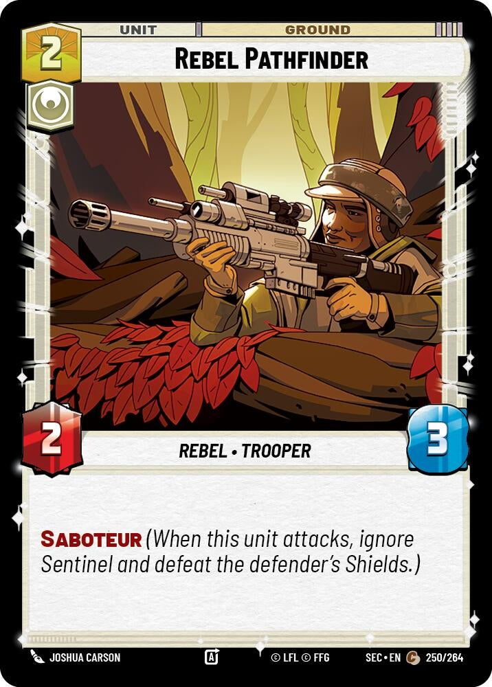 Image for Rebel Pathfinder (250/264) (SEC) - Star Wars: Unlimited