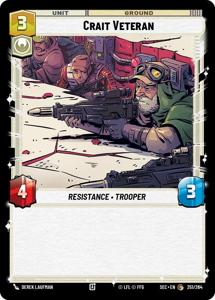 Image for Crait Veteran (251/264) (SEC) - Star Wars: Unlimited