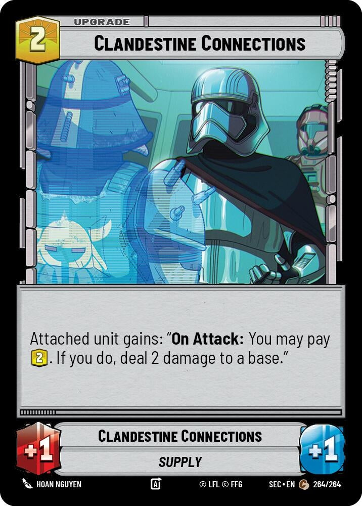 Image for Clandestine Connections (264/264) (SEC) - Star Wars: Unlimited