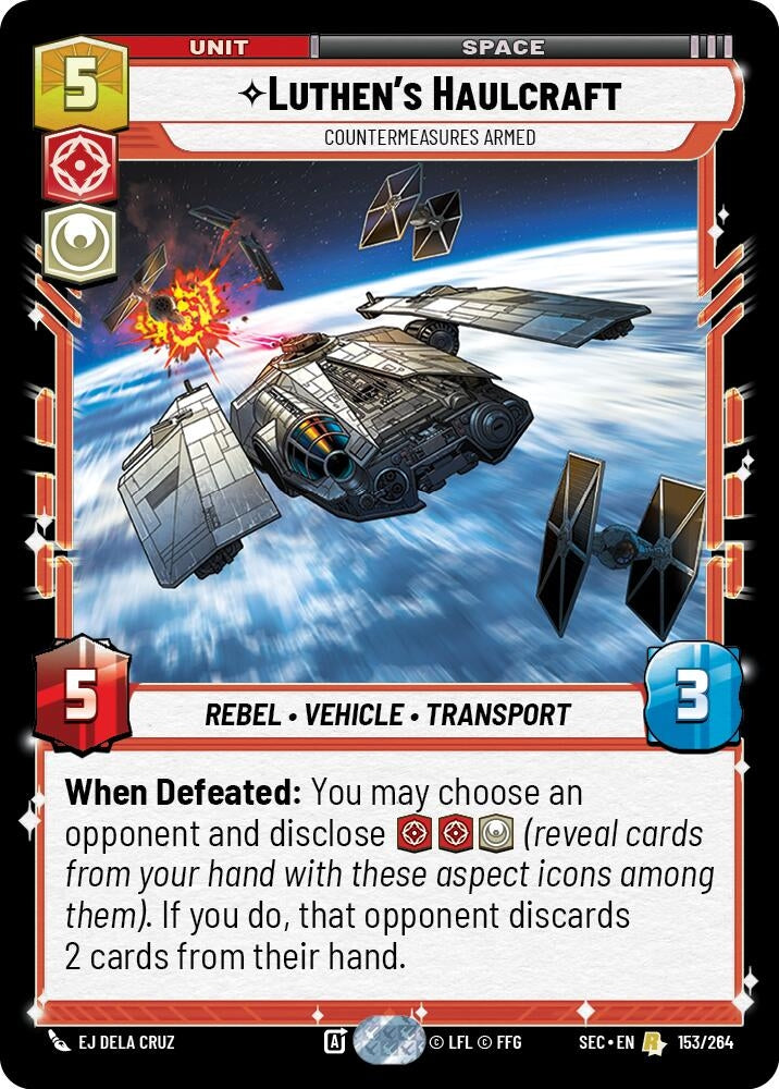 Luthen's Haulcraft - Countermeasures Armed (153/264) (SEC)