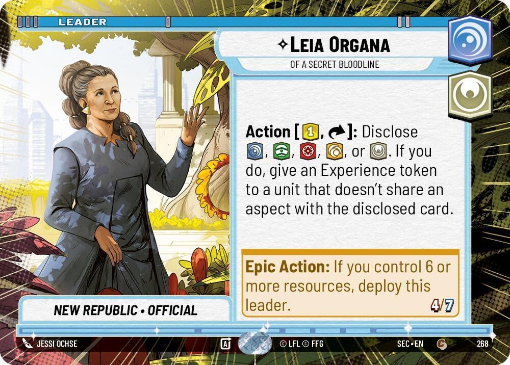 Leia Organa - Of A Secret Bloodline (Hyperspace) (268) (SEC)