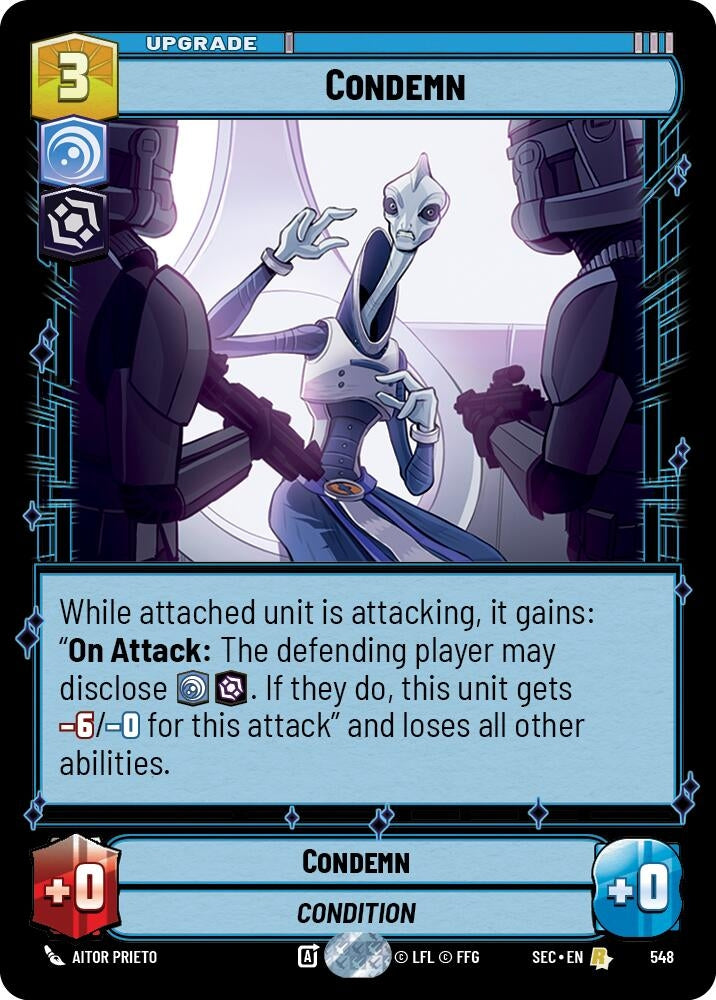 Condemn (Foil) (548) (SEC)