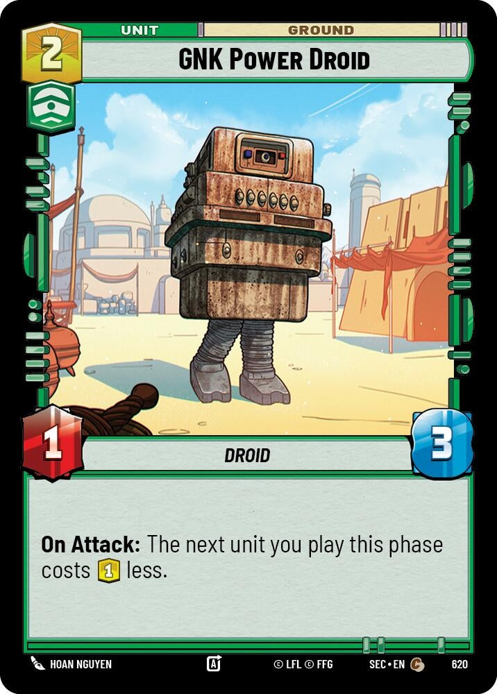 Image for GNK Power Droid (Foil) (620) (SEC) - Star Wars: Unlimited