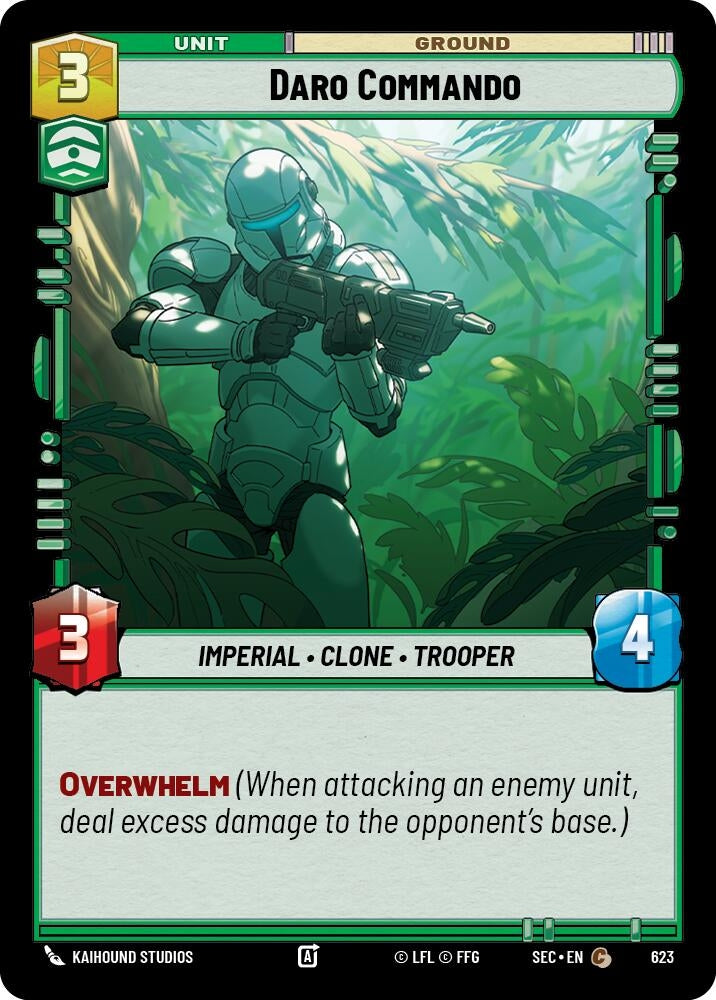 Daro Commando (Foil) (623) (SEC)