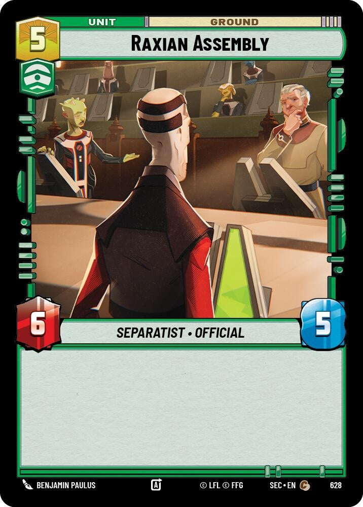 Raxian Assembly (Foil) (628) (SEC)