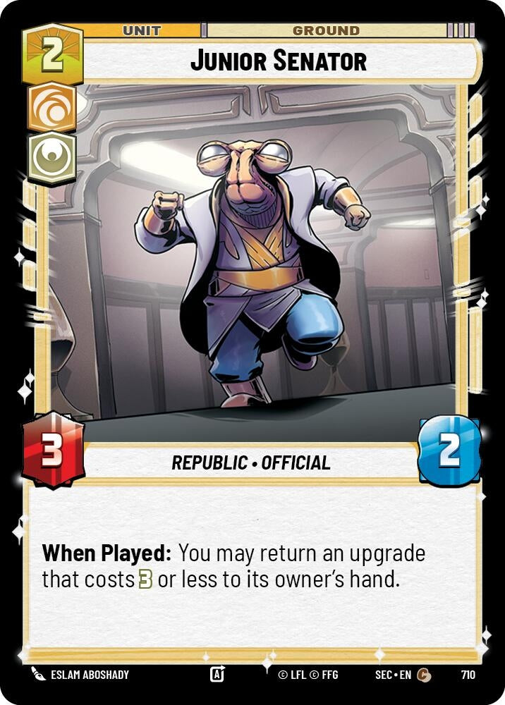 Junior Senator (Foil) (710) (SEC)