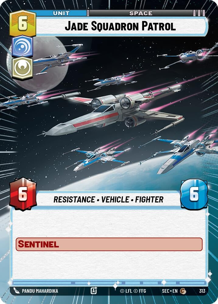 Jade Squadron Patrol (Hyperspace) (313) (SEC)