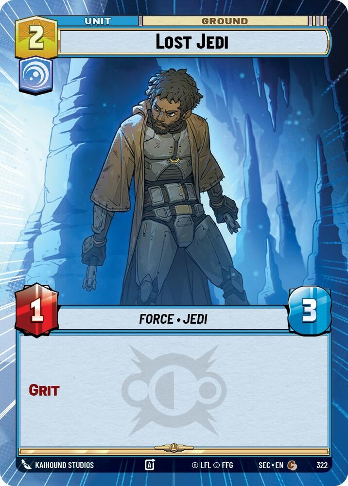 Image for Lost Jedi (Hyperspace) (322) (SEC) - Star Wars: Unlimited