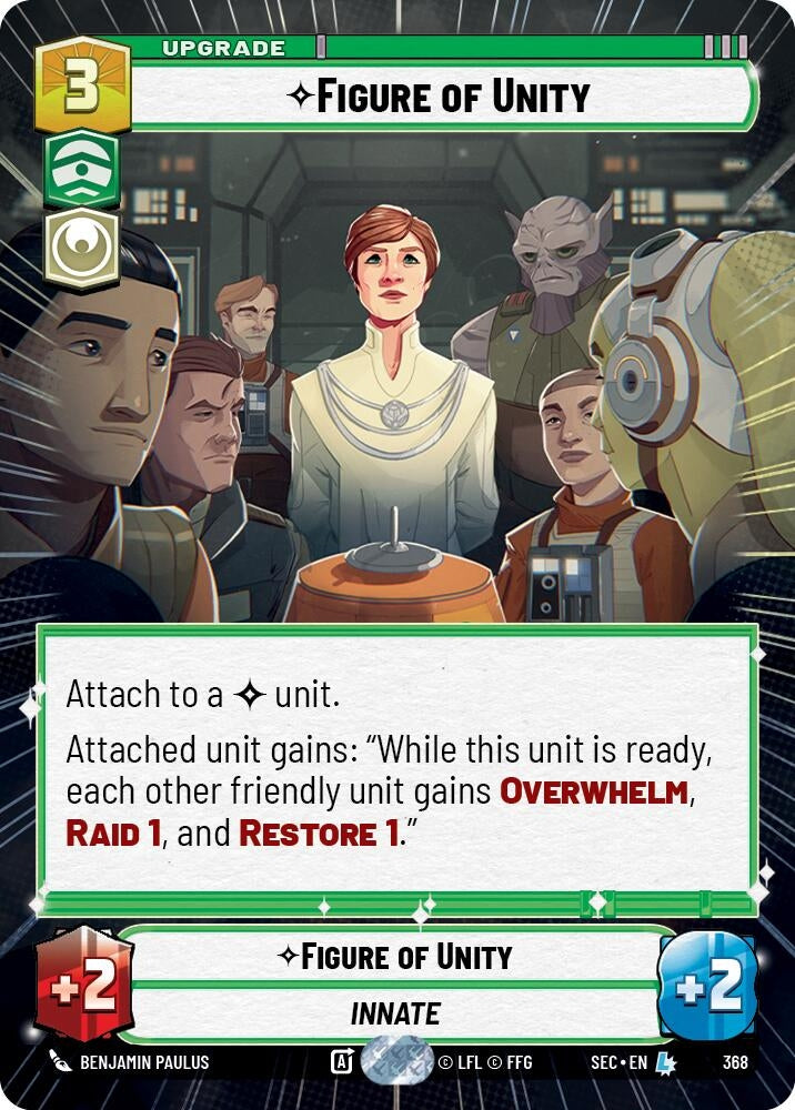 Image for Figure of Unity (Hyperspace) (368) (SEC) - Star Wars: Unlimited