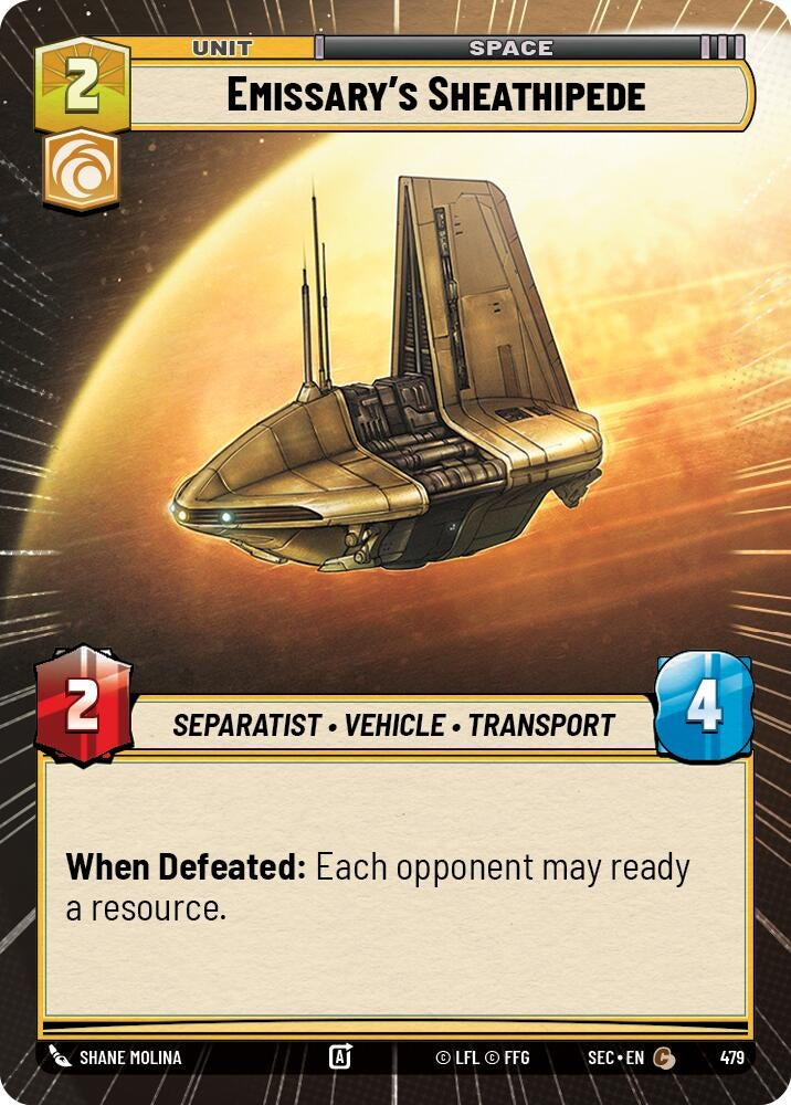 Emissary's Sheathipede (Hyperspace) (479) (SEC)