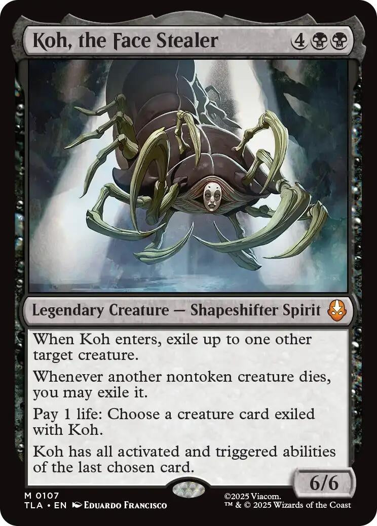Image for Koh, the Face Stealer (107) (TLA) - Magic: The Gathering
