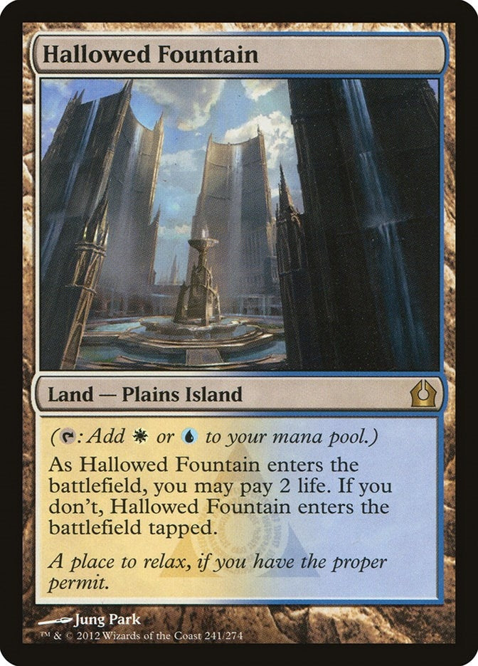 Image for Hallowed Fountain (241) (RTR) - Magic: The Gathering