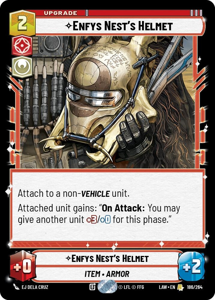 Image for Enfys Nest's Helmet (186/264) (LAW) - Star Wars: Unlimited
