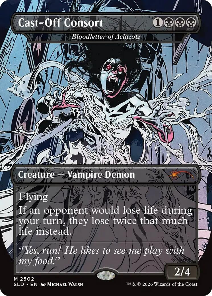 Cast-Off Consort - Bloodletter of Aclazotz (2502) (SLD)