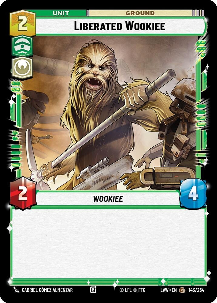 Image for Liberated Wookie (143/264) (LAW) - Star Wars: Unlimited
