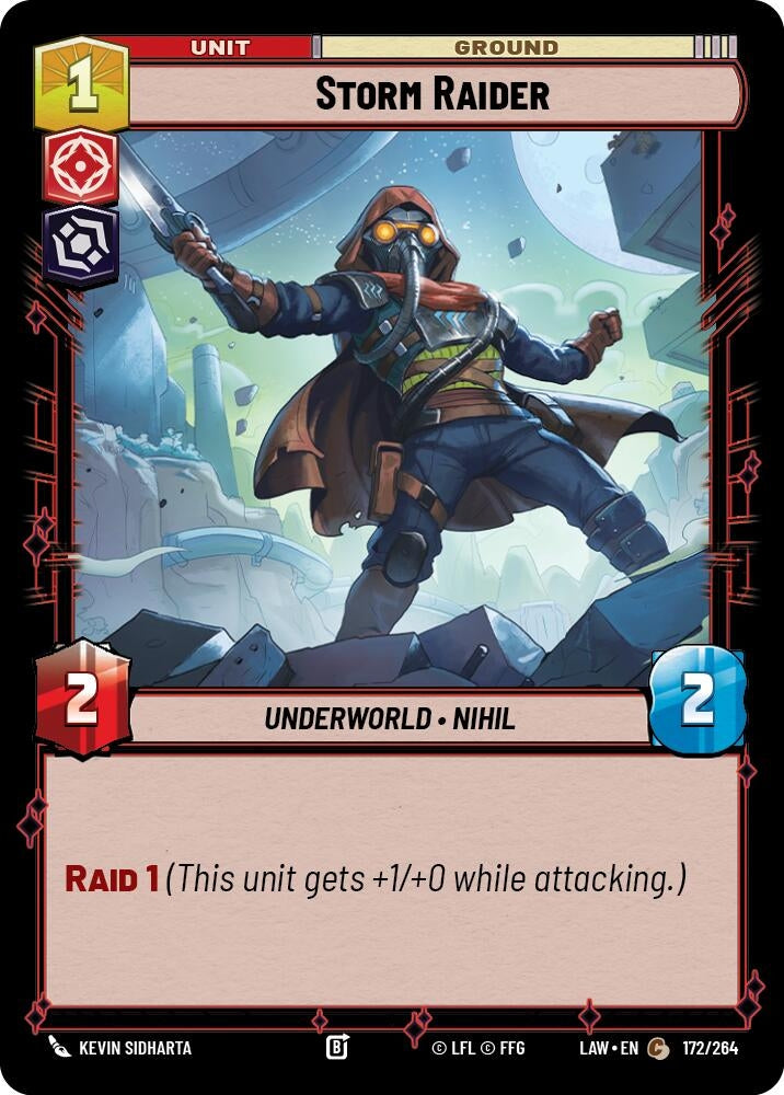 Image for Storm Raider (172/264) (LAW) - Star Wars: Unlimited