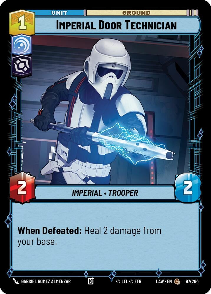 Image for Imperial Door Technician (97/264) (LAW) - Star Wars: Unlimited