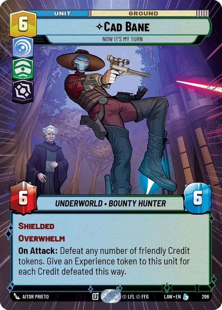 Cad Bane - Now It's My Turn (Hyperspace) (296) (LAW)