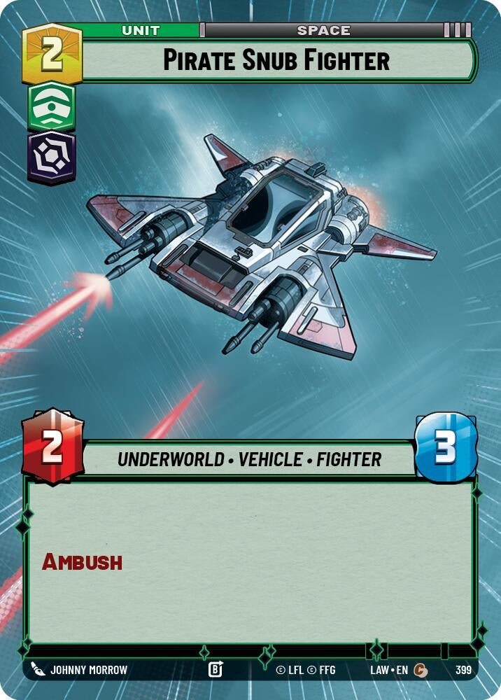 Pirate Snub Fighter (Hyperspace) (399) (LAW)