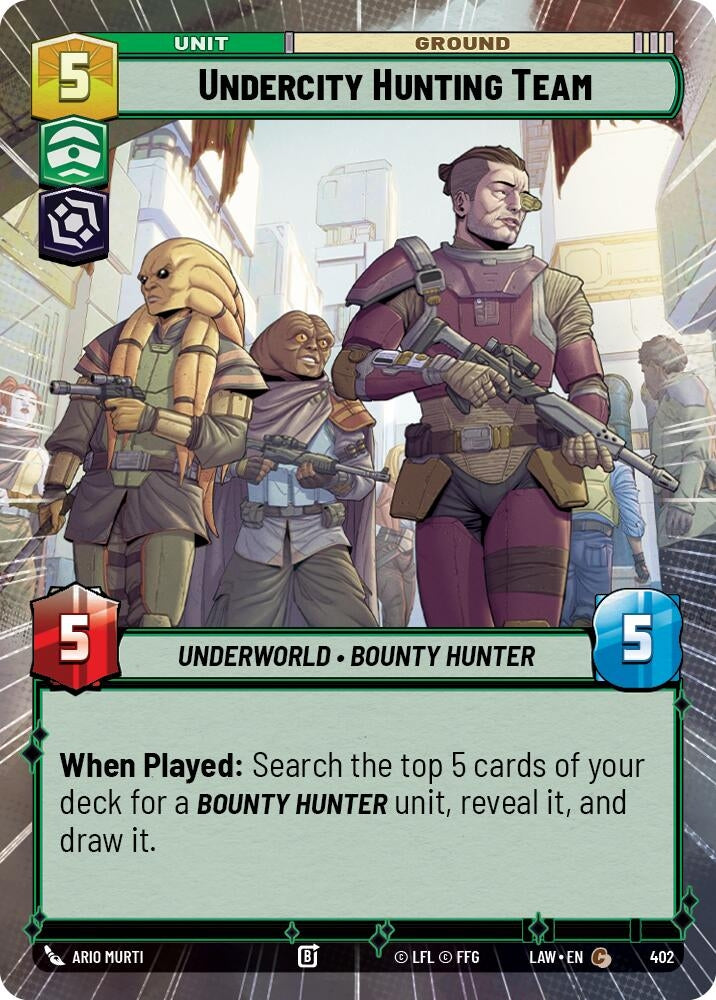 Undercity Hunting Team (Hyperspace) (402) (LAW)