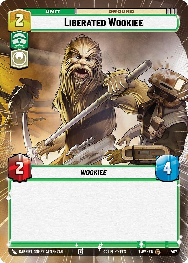 Liberated Wookie (Hyperspace) (407) (LAW)