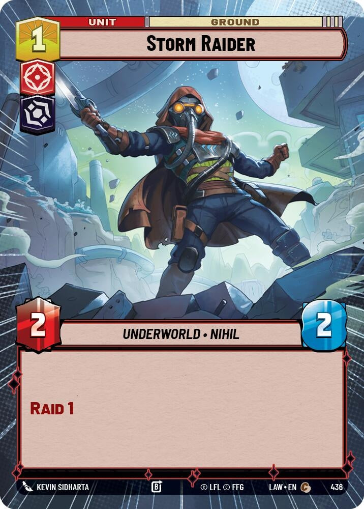 Storm Raider (Hyperspace) (436) (LAW)