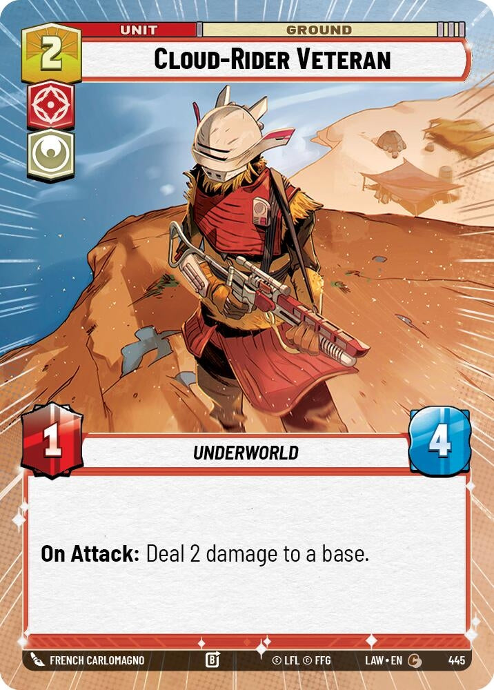 Cloud-Rider Veteran (Hyperspace) (445) (LAW)