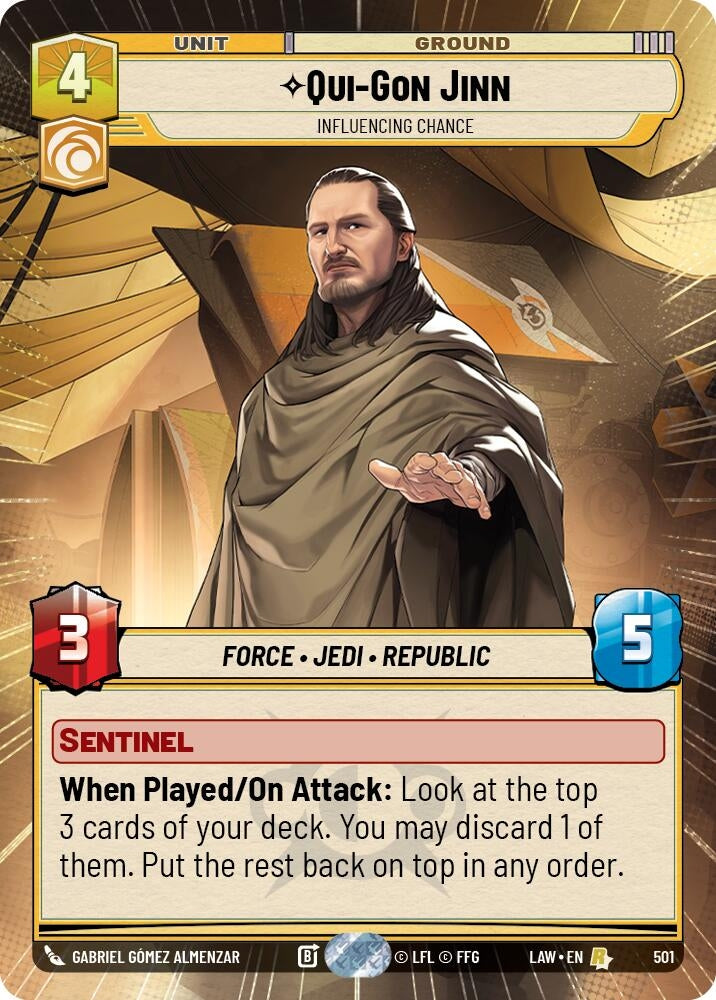 Qui-Gon Jinn - Influencing Chance (Hyperspace) (501) (LAW)