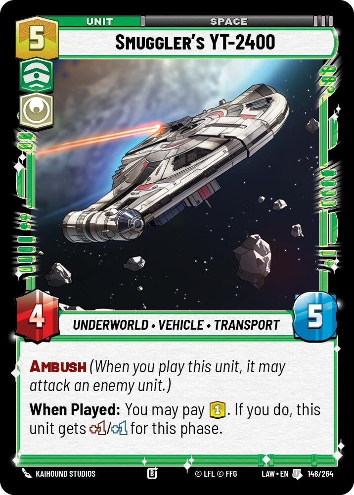Smuggler's YT-2400 (148/264) (LAW)