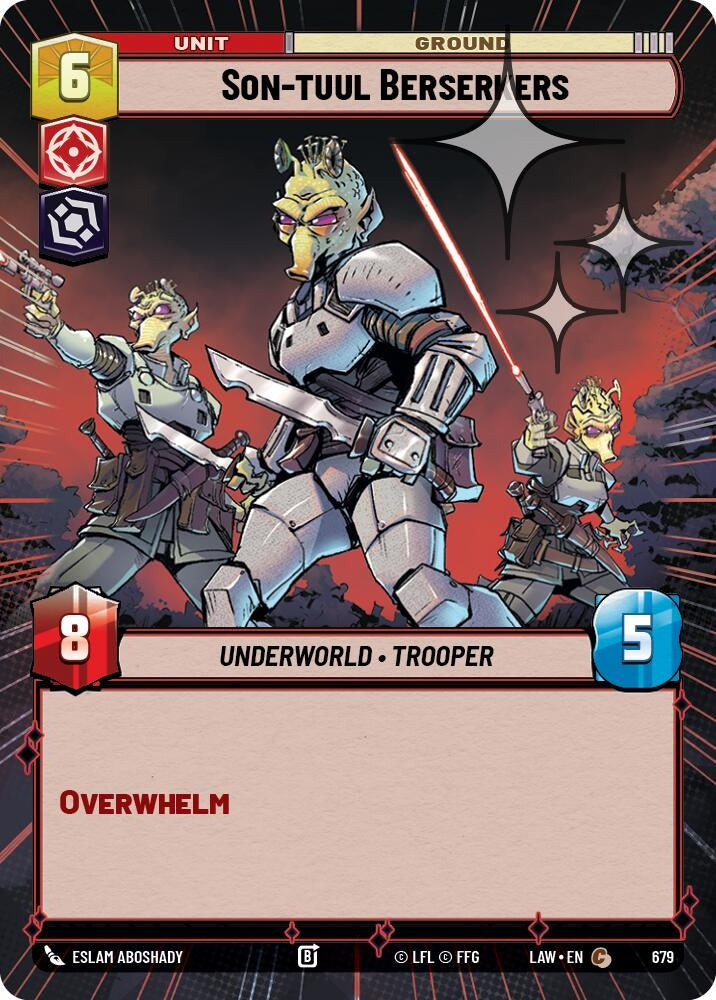 Son-tuul Berserkers (Hyperspace Foil) (679) (LAW)