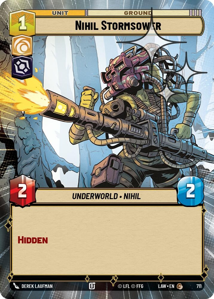 Nihil Stormsower (Hyperspace Foil) (711) (LAW)