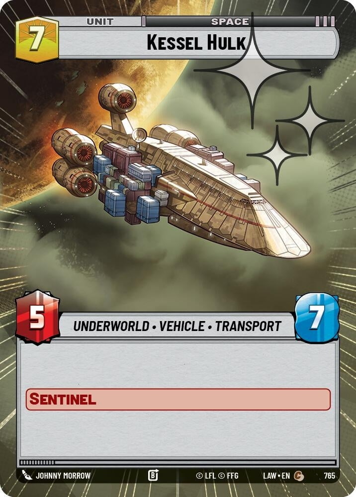Kessel Hulk (Hyperspace Foil) (765) (LAW)