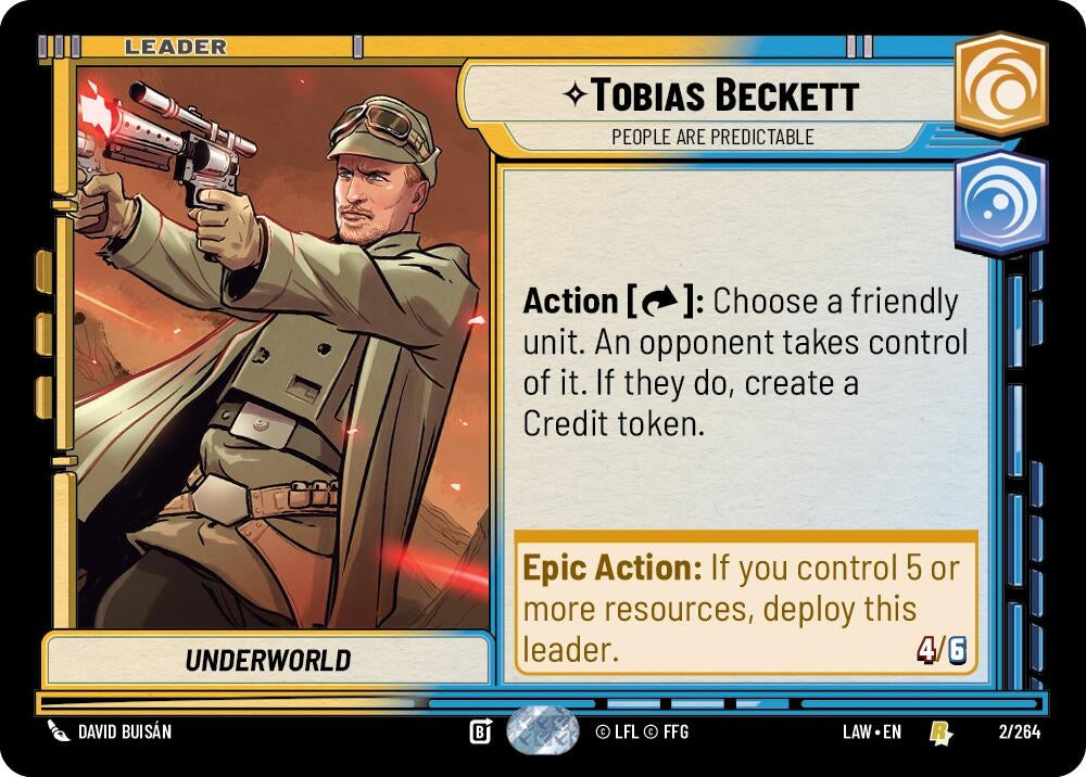 Tobias Beckett - People are Predictable (2/264) (LAW)