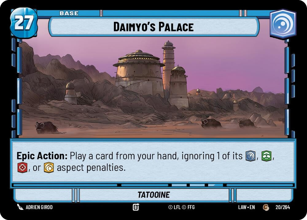 Daimyo's Palace // Credit (20 // T01) (LAW)