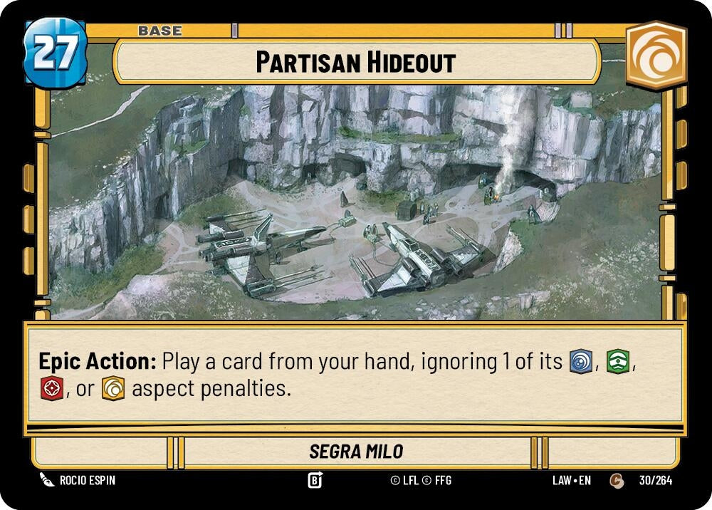 Partisan Hideout // Credit (30 // T01) (LAW)
