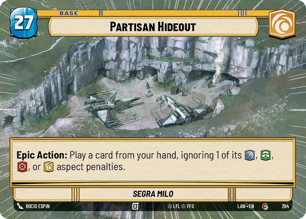 Partisan Hideout // Credit (Hyperspace) (294 // T04) (LAW)