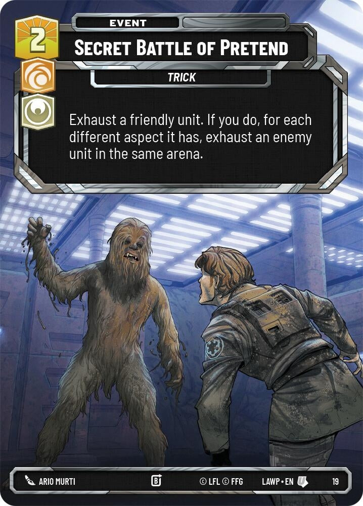 Image for Secret Battle of Pretend (19) (LAW-WPP) - Star Wars: Unlimited