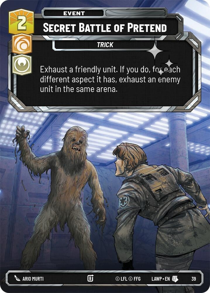 Image for Secret Battle of Pretend (Foil) (39) (LAW-WPP) - Star Wars: Unlimited