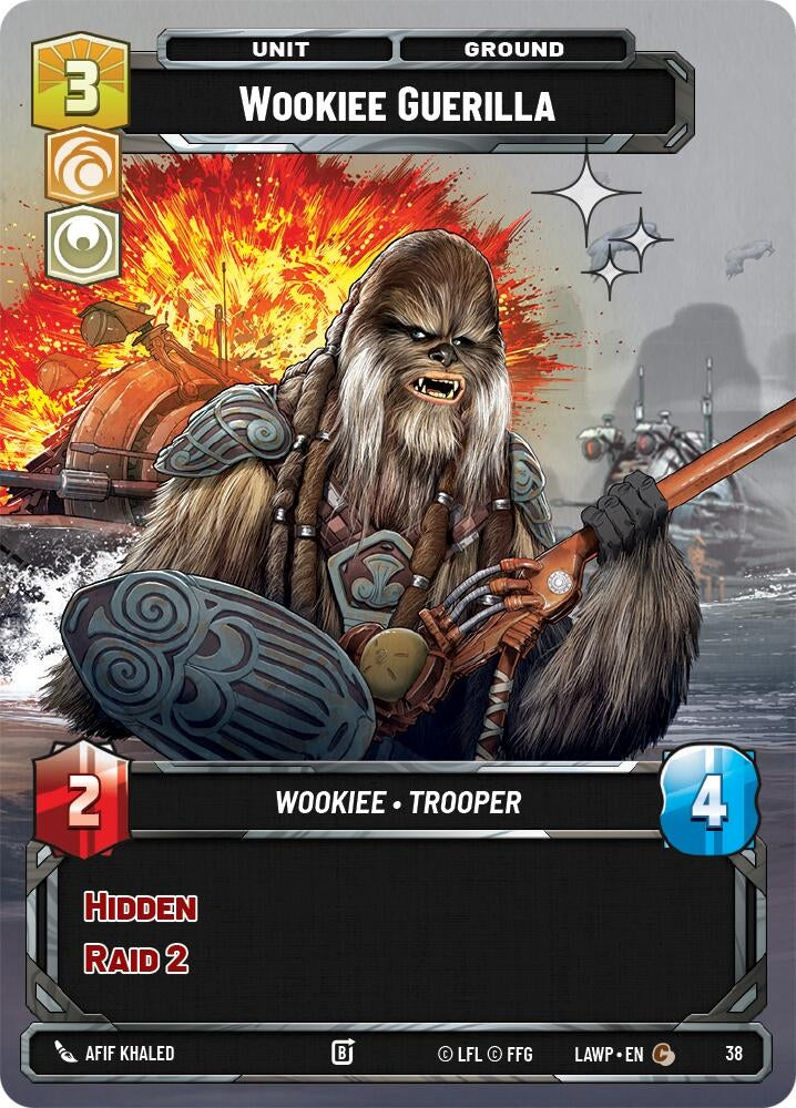 Image for Wookiee Guerilla (Foil) (38) (LAW-WPP) - Star Wars: Unlimited