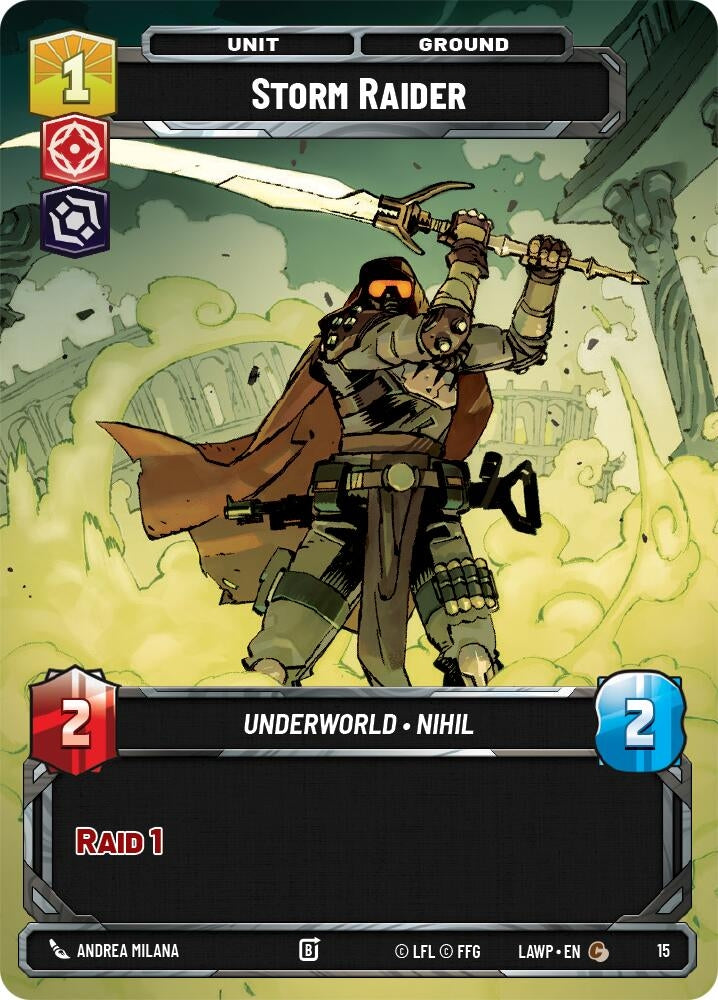 Image for Storm Raider (15) (LAW-WPP) - Star Wars: Unlimited