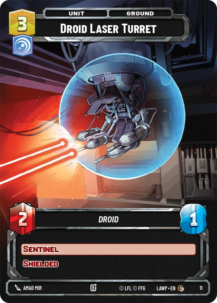 Image for Droid Laser Turret (11) (LAW-WPP) - Star Wars: Unlimited