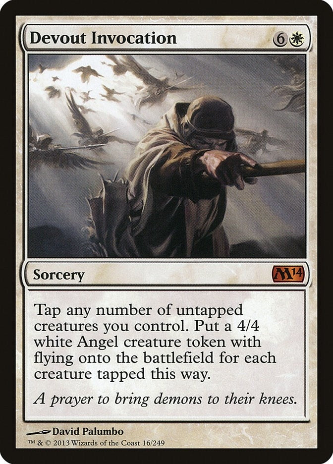 Image for Devout Invocation (16) (M14) - Magic: The Gathering
