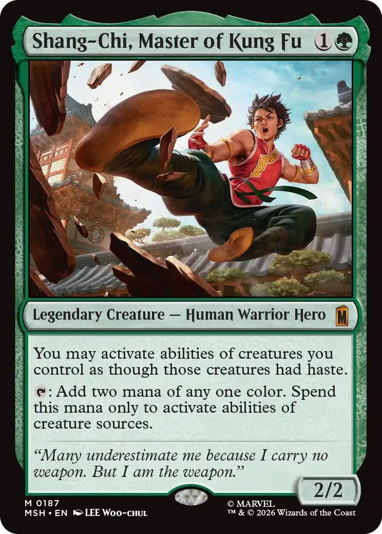 Image for Shang-Chi, Master of Kung Fu (187) (MSH) - Magic: The Gathering