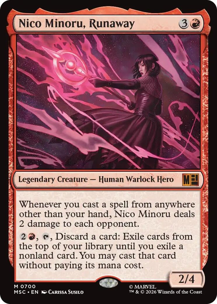 Image for Nico Minoru, Runaway (700) (MSC) - Magic: The Gathering